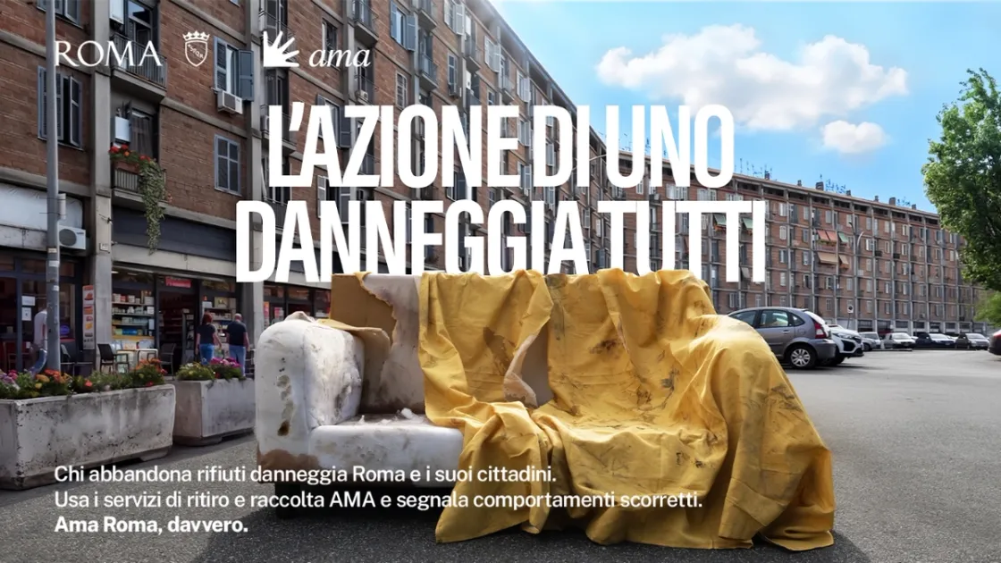 Satelliti, droni e IA contro l’abbandono dei rifiuti a Roma: così AMA monitora le discariche abusive