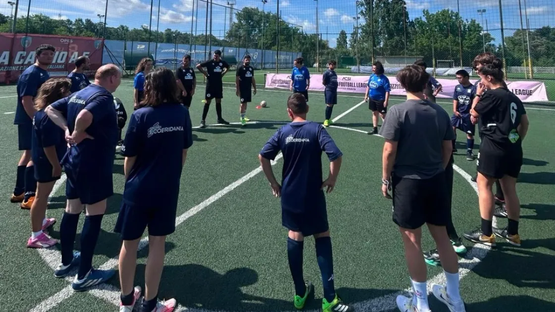Calcio inclusivo alla Farnesina, ex campioni e atleti con disabilità in campo per abbattere le barriere