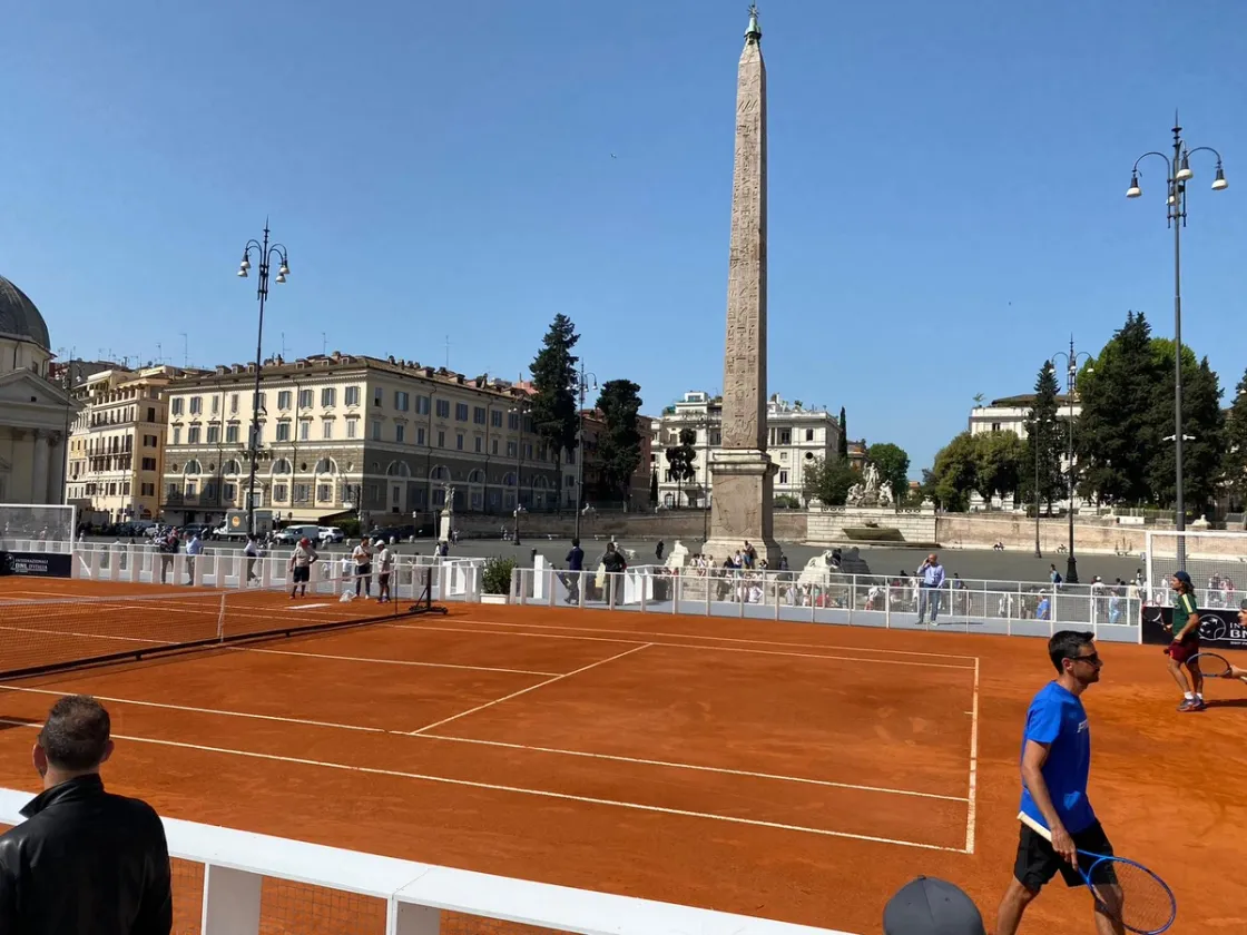 Internazionali d'Italia, al via il Masters 1000 a piazza del Popolo