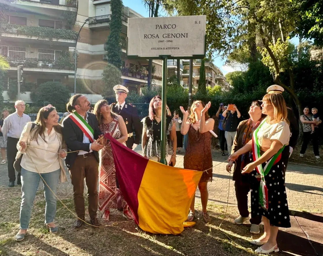 L'impegno per i diritti delle donne e per la pace, dedicato alla stilista Rosa Genoni il parco San Godenzo