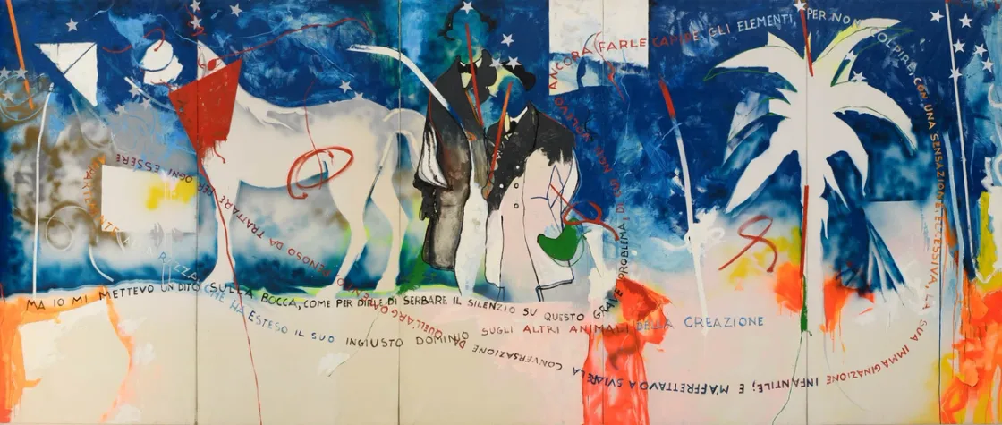 Schifano a Palazzo Esposizioni: oggi il «pittore di tutto» torna nella sua Roma