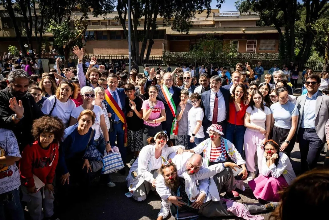 Inaugurazione della strada scolastica, maggio 2025
