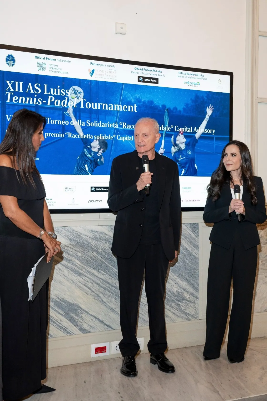 Racchetta Solidale, premiati Santo Versace e Francesca De Stefano: una donazione per il progetto in Kenya