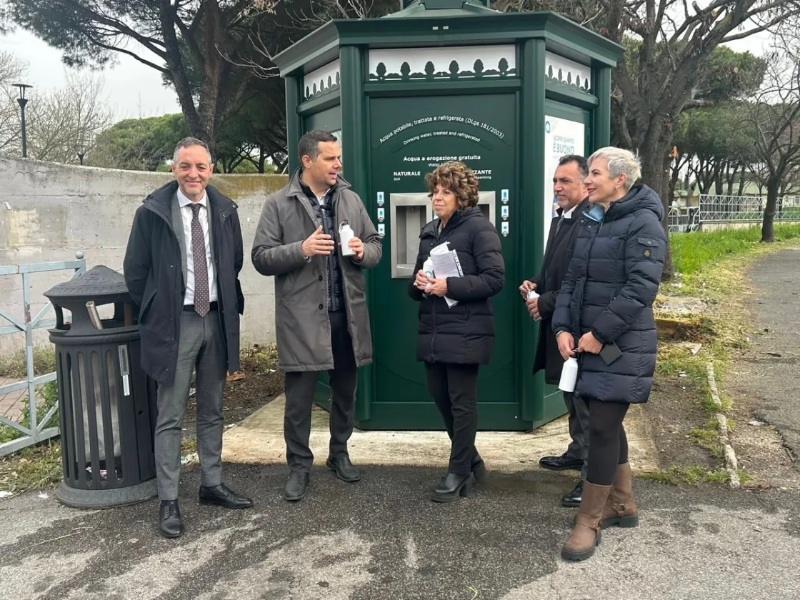 Inaugurate due nuove Case dell’Acqua a Centroni e Romanina