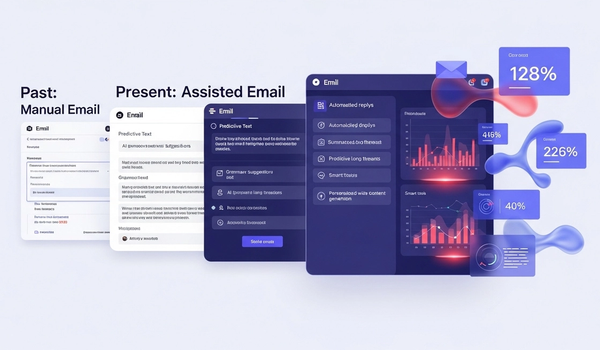 evolution of emails using Ai