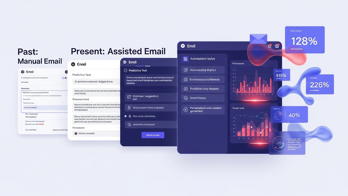 evolution of emails using Ai