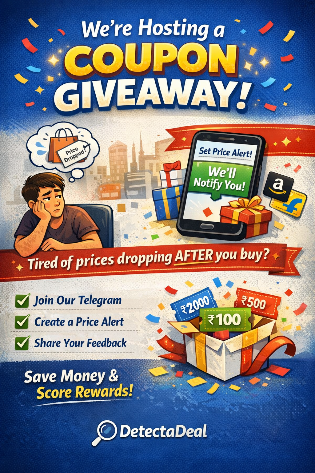 Detect A Deal Coupon Giveaway — How To Participate?