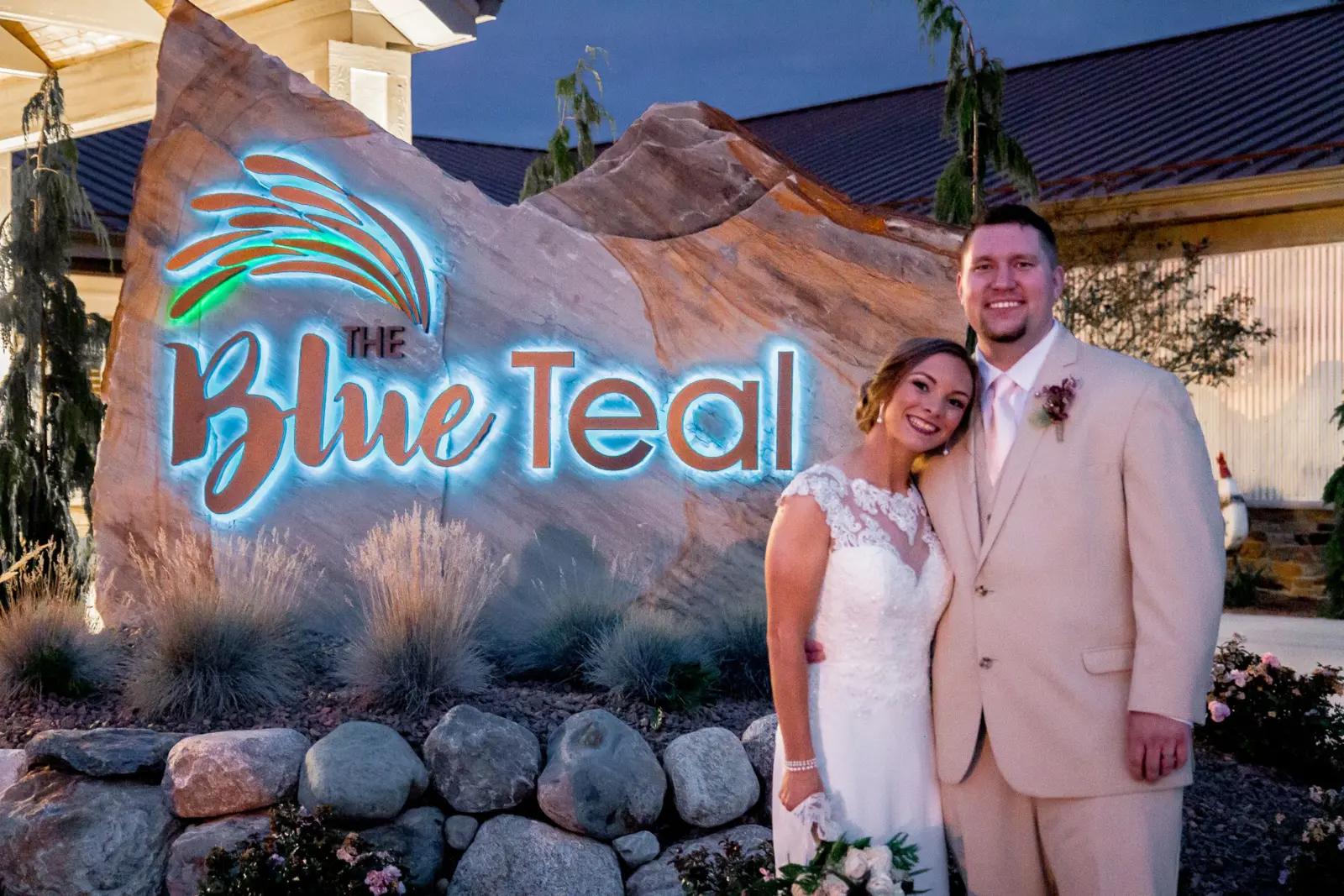 blue teal venue