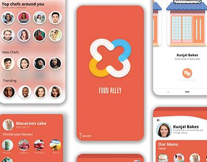 Food Alley — Interaction Design