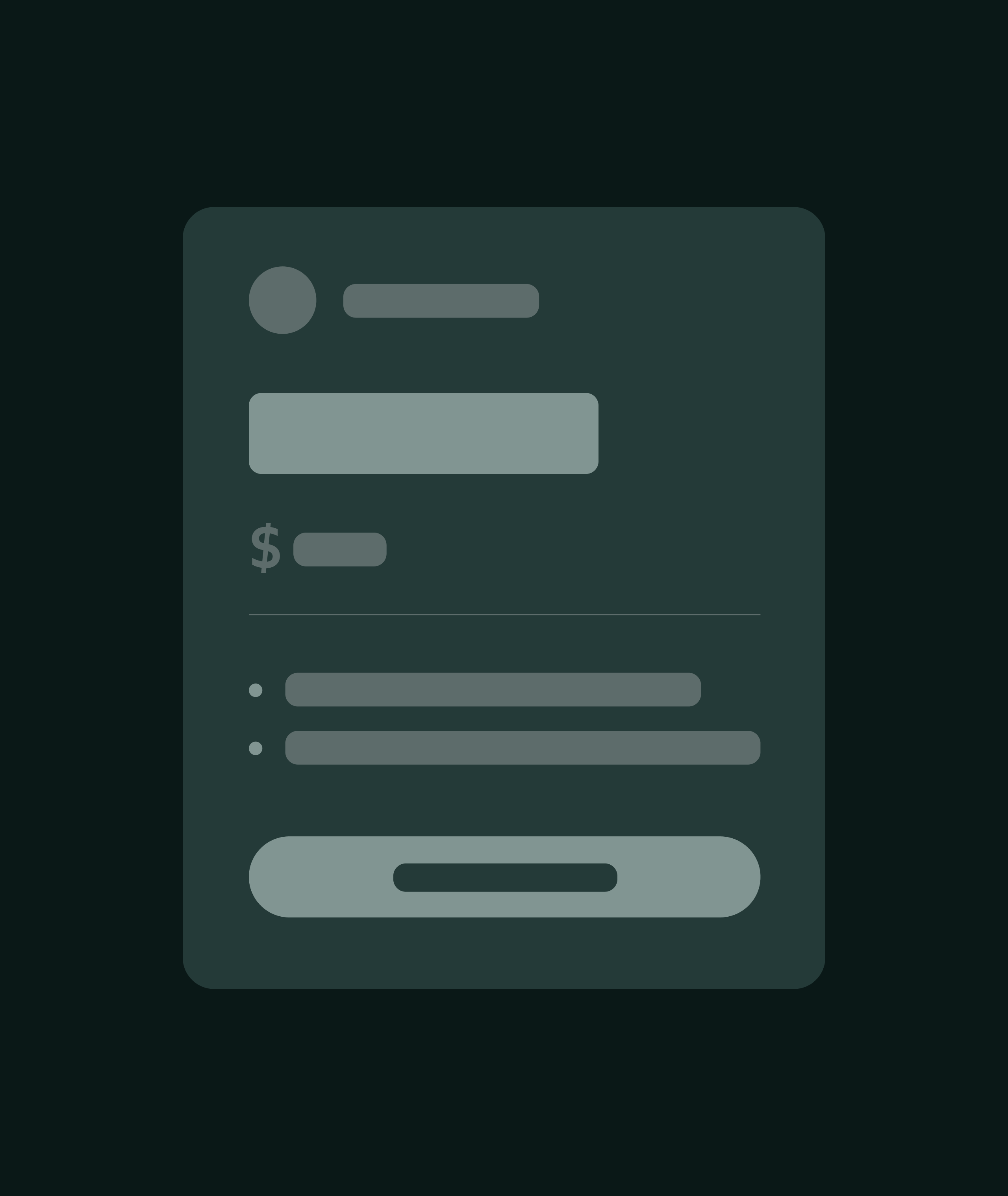 Maquette d'un paiement intégré