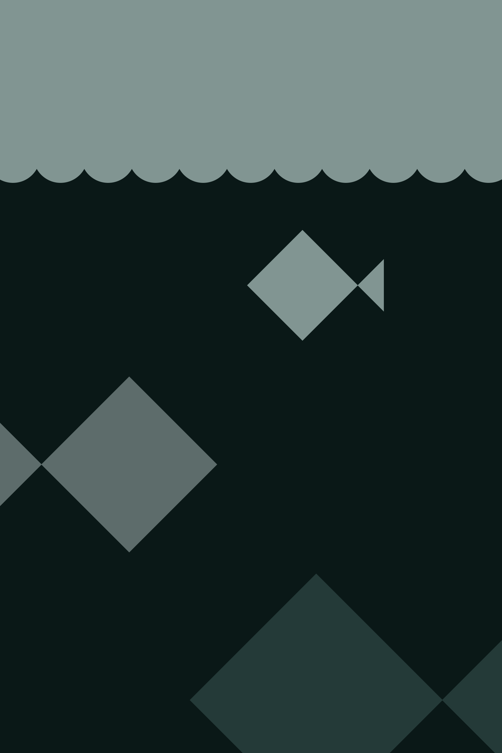 image showing a deep ocean and fishes