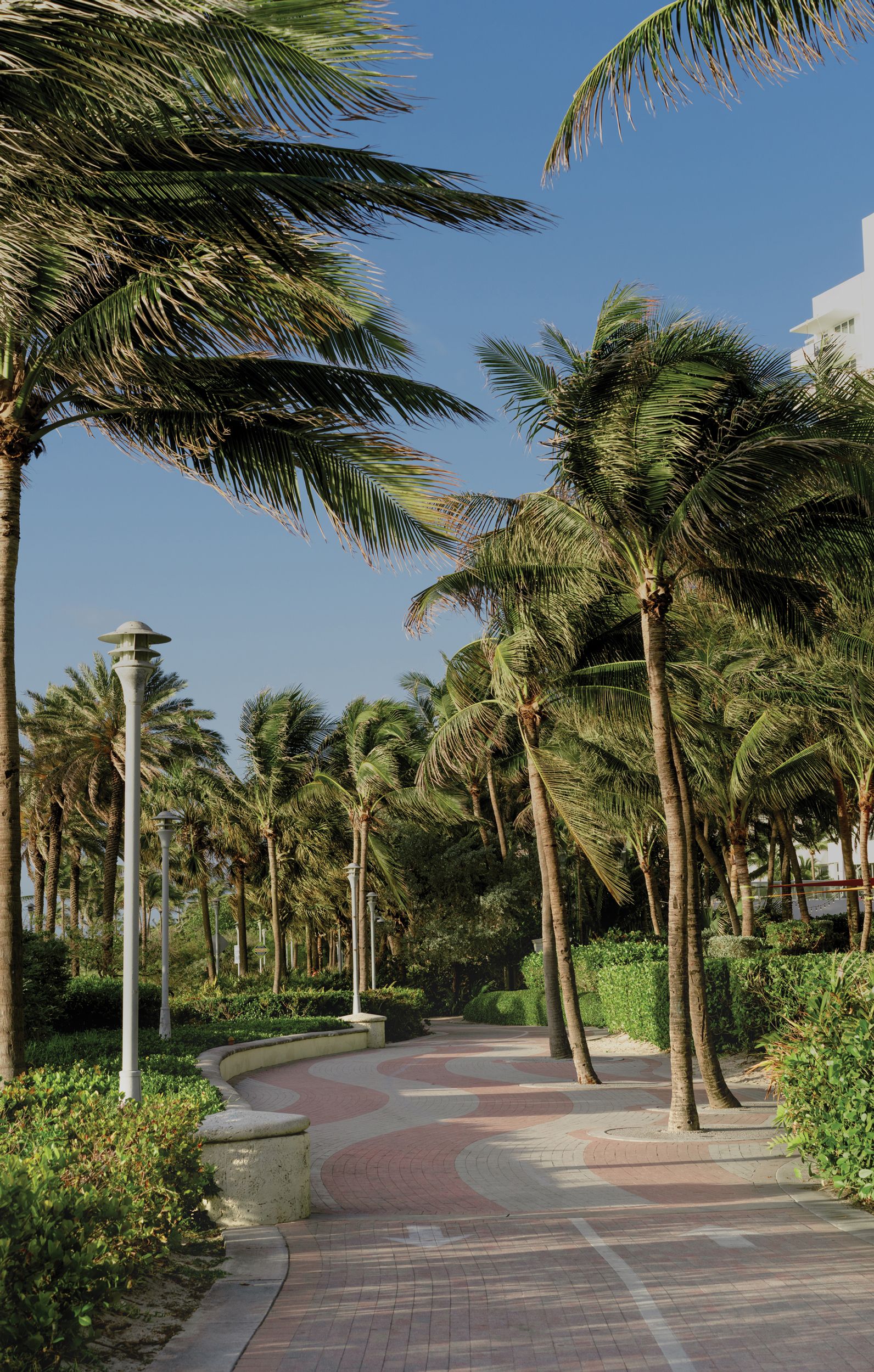 Miami Beach’s “Beach Walk” is directly outside The Ritz-Carlton, South Beach as well as the Residences.