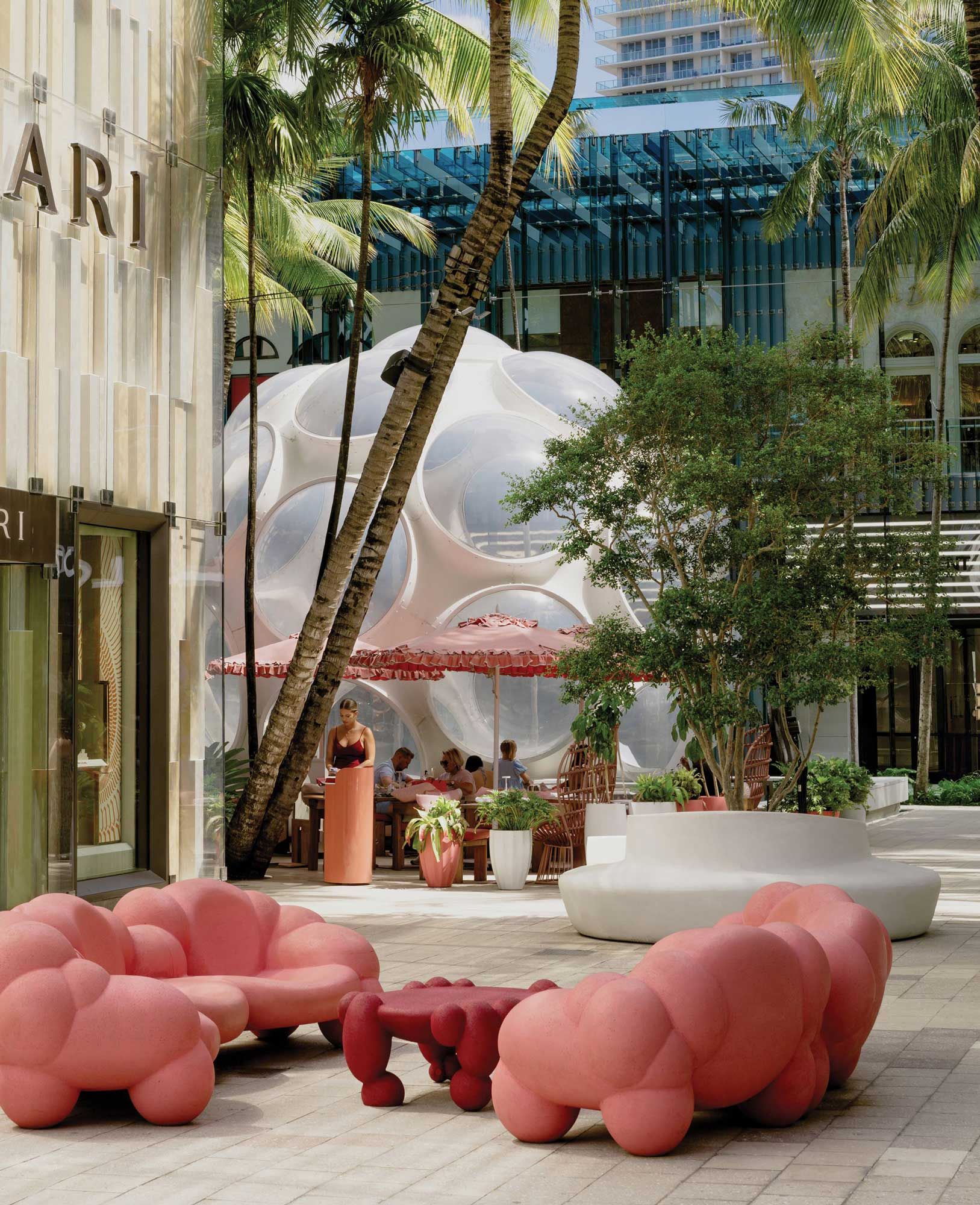 Art and shopping in the Design District