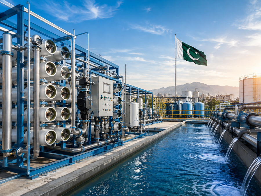 Al Fatah RO water treatment plant