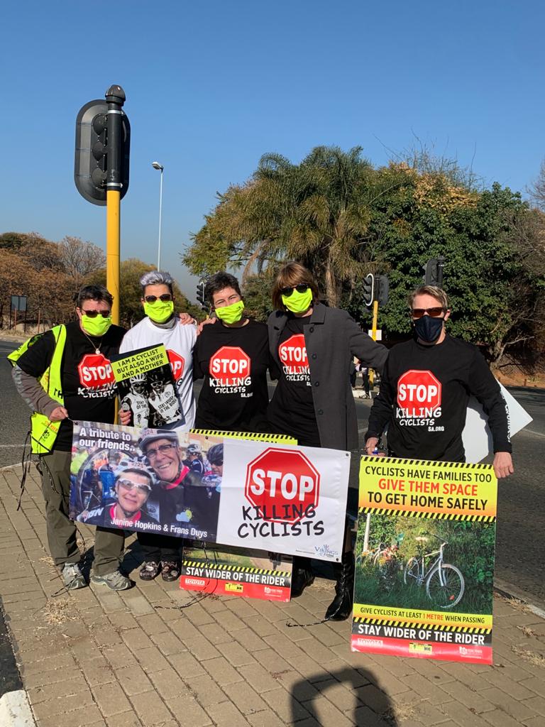 PPA Stay Wider of the Rider supports Silent Protest in Randburg