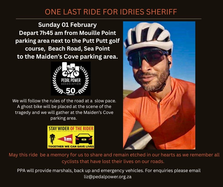 One Last Ride for Idries Sheriff