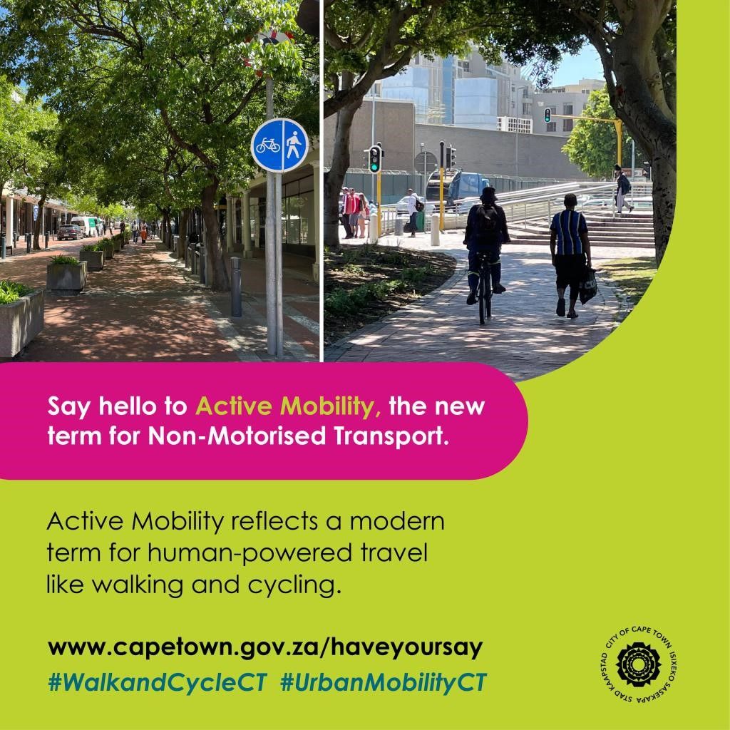 Call for Public Comment: Draft Walking and Cycling Strategy | Draft Universal Access (UA) Policy for an Accessible Transport System