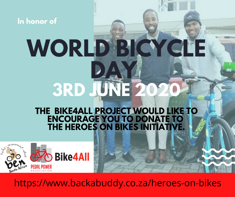 World Bicycle Day #HeroesOnBikes