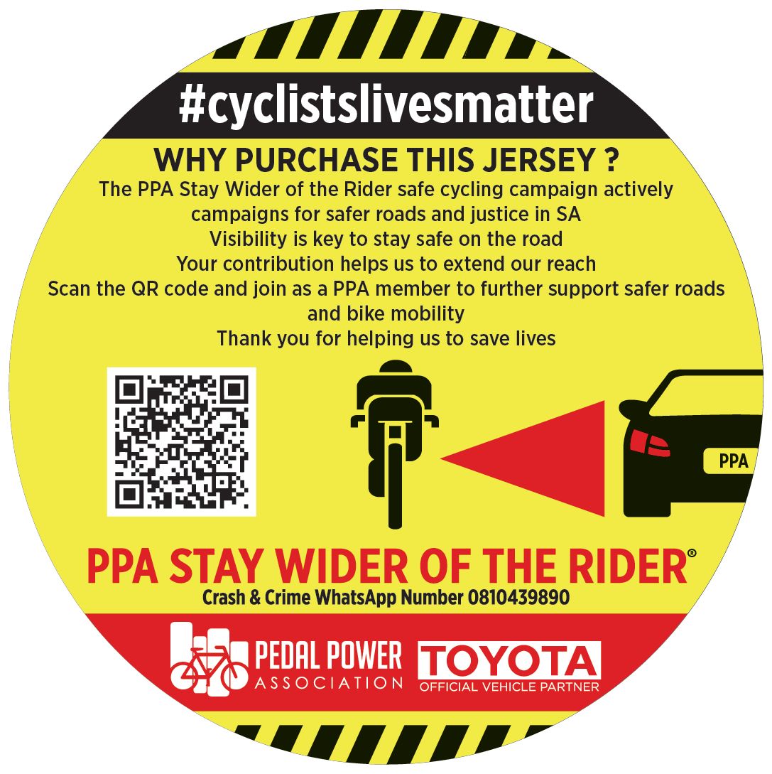 PPA STAY WIDER OF THE RIDER MERCHANDISE NOW AVAILABLE AT CYCLE LAB