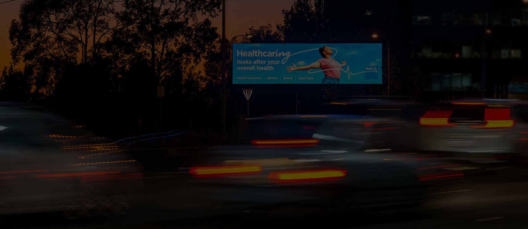 home page banner