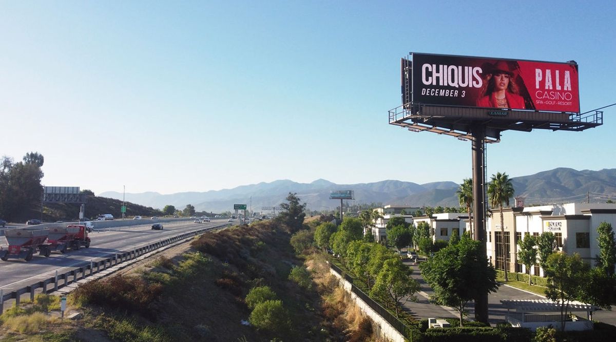 Bulletin Billboard Advertising America - on a highway