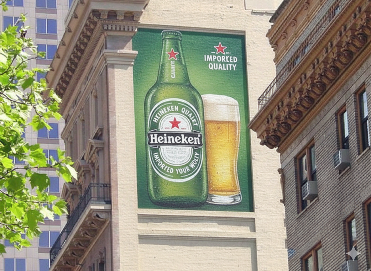murals and wallscape advertising America