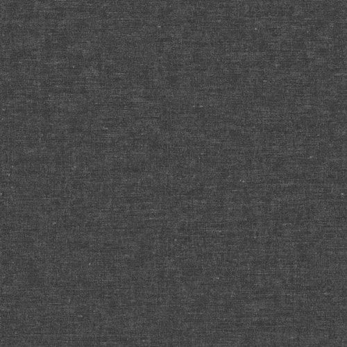 Linum svartgrå tapet i linnestruktur tapet från Midbec enfärgad i svart. Från kollektionen Linum, Color Stories. Nonwoven-material.
