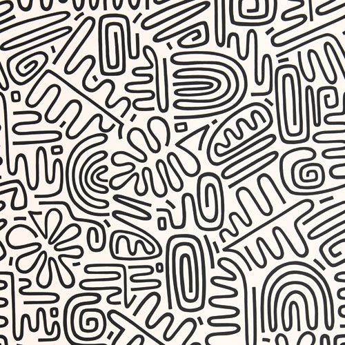 Nazca Atacama tapet från Midbec med grafiskt mönster i beige. Från kollektionen Pioneer. Nonwoven-material med rak passning.