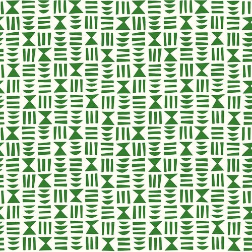 Heiroglyph Kew tapet från Midbec med grafiskt, retro mönster i vit. Från kollektionen Kinfolk. Nonwoven-material med rak passning.