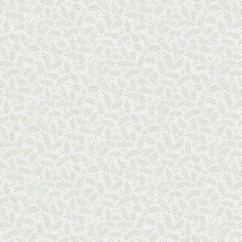 Olof 38733, tapet tapet med botaniskt mönster i cream. Från kollektionen Borosan Hem. Nonwoven-material med rak passning.