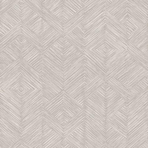 Enitan Moonbeam tapet tapet från Midbec med geometriskt mönster i vit och beige. Från kollektionen Tribute. Nonwoven-material med förskjuten passning. Passar i vardagsrum, matsal och hall.