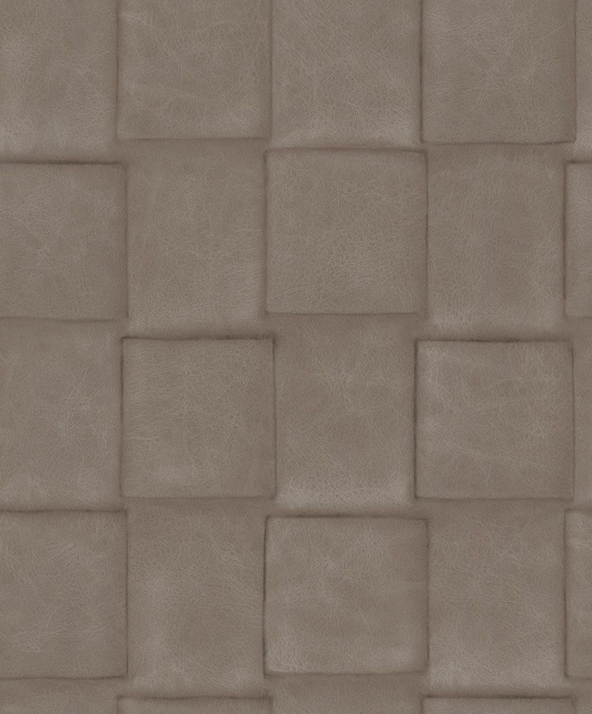 Inspire tapet med textilimitation mönster i grå. Från kollektionen Inspire. Nonwoven-material med förskjuten passning.