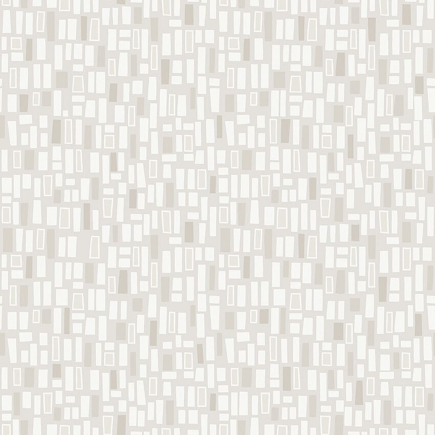 Elvis 38763, tapet tapet med grafiskt mönster i cream. Från kollektionen Borosan Hem. Nonwoven-material med rak passning.