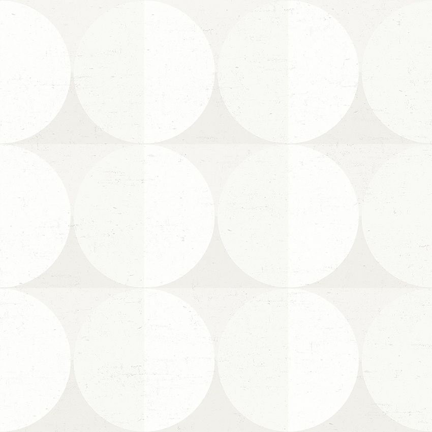 Sahara Moon, tapet tapet med grafiskt mönster i vit. Från kollektionen Graphics. Nonwoven-material med rak passning. Passar i kök.