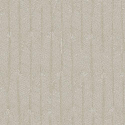 Ayo Lunar tapet tapet från Midbec med botaniskt mönster i guld. Från kollektionen Tribute. Nonwoven-material med förskjuten passning. Passar i vardagsrum, matsal och hall.