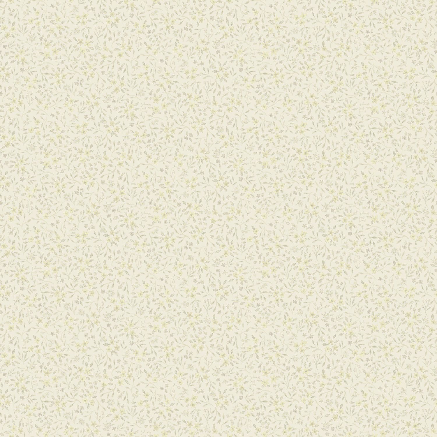 Mini tapet med blommigt mönster i beige. Från kollektionen Rosenlycka. Nonwoven-material med rak passning. Passar i vardagsrum, sovrum och matsal.