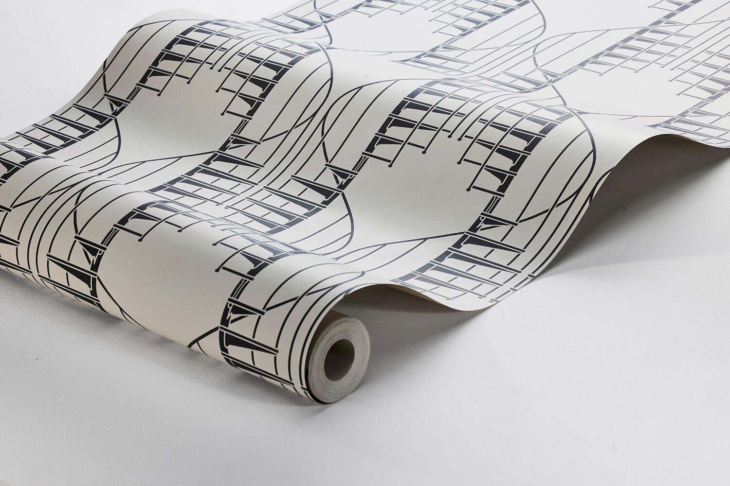 Staircase tapet med tegelsten mönster i brun. Från kollektionen Treasured. Nonwoven-material med rak passning. Passar i kök, hall och arbetsrum.