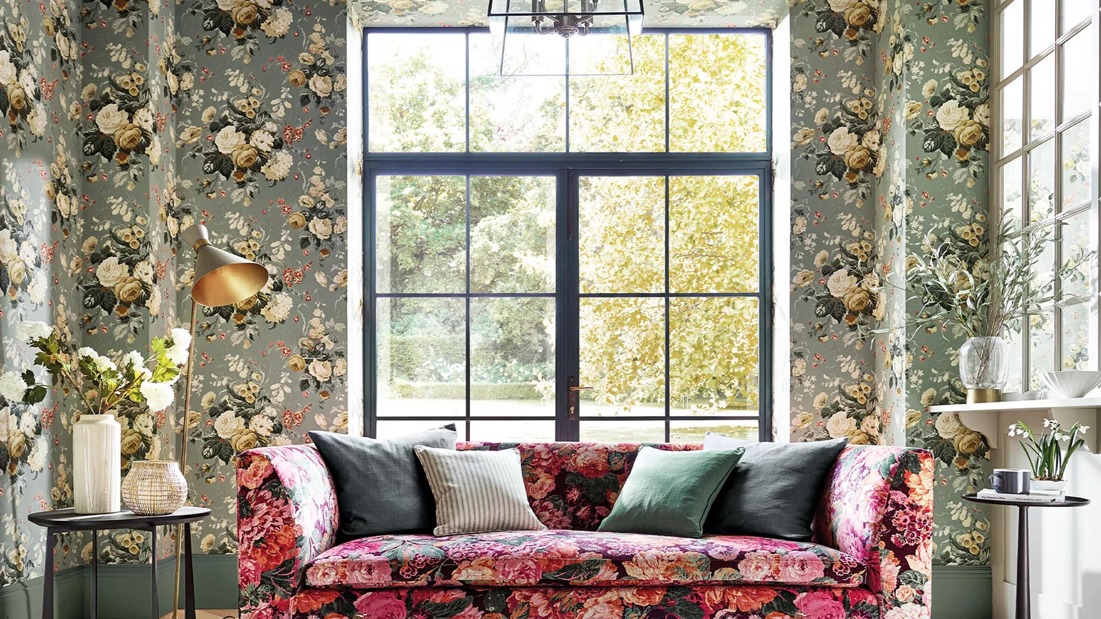 Sanderson wallpaper tapet banner colorama