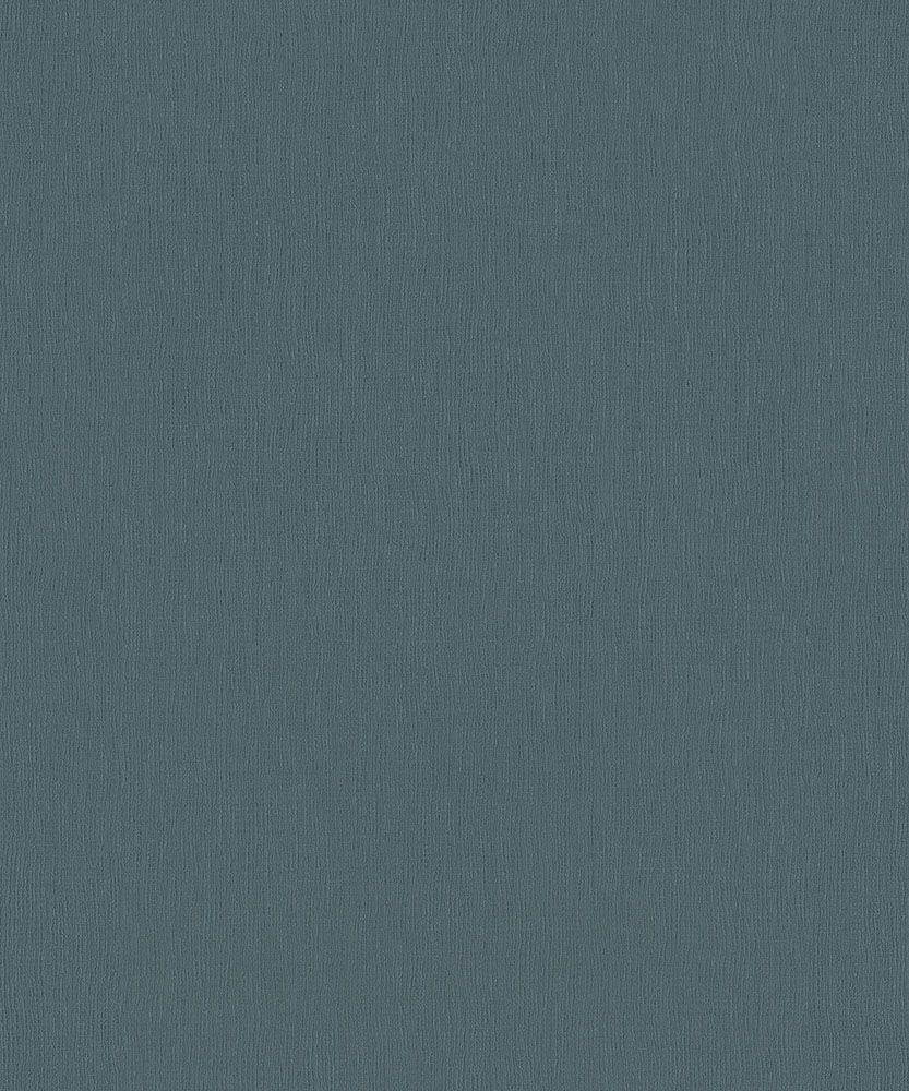 Monochrome tapet enfärgad i blå. Från kollektionen Toscana. Nonwoven-material.