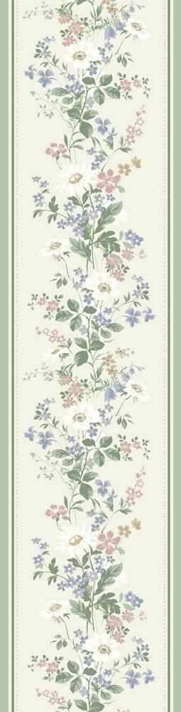 Olivia Beige, bård från Midbec tapeter i beige. Från kollektionen Sommaräng.