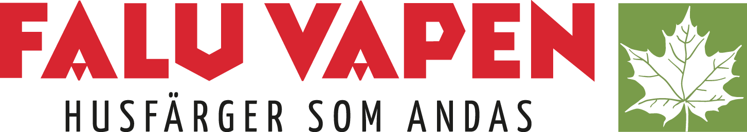 Falu Vapen logo rödfärg colorama