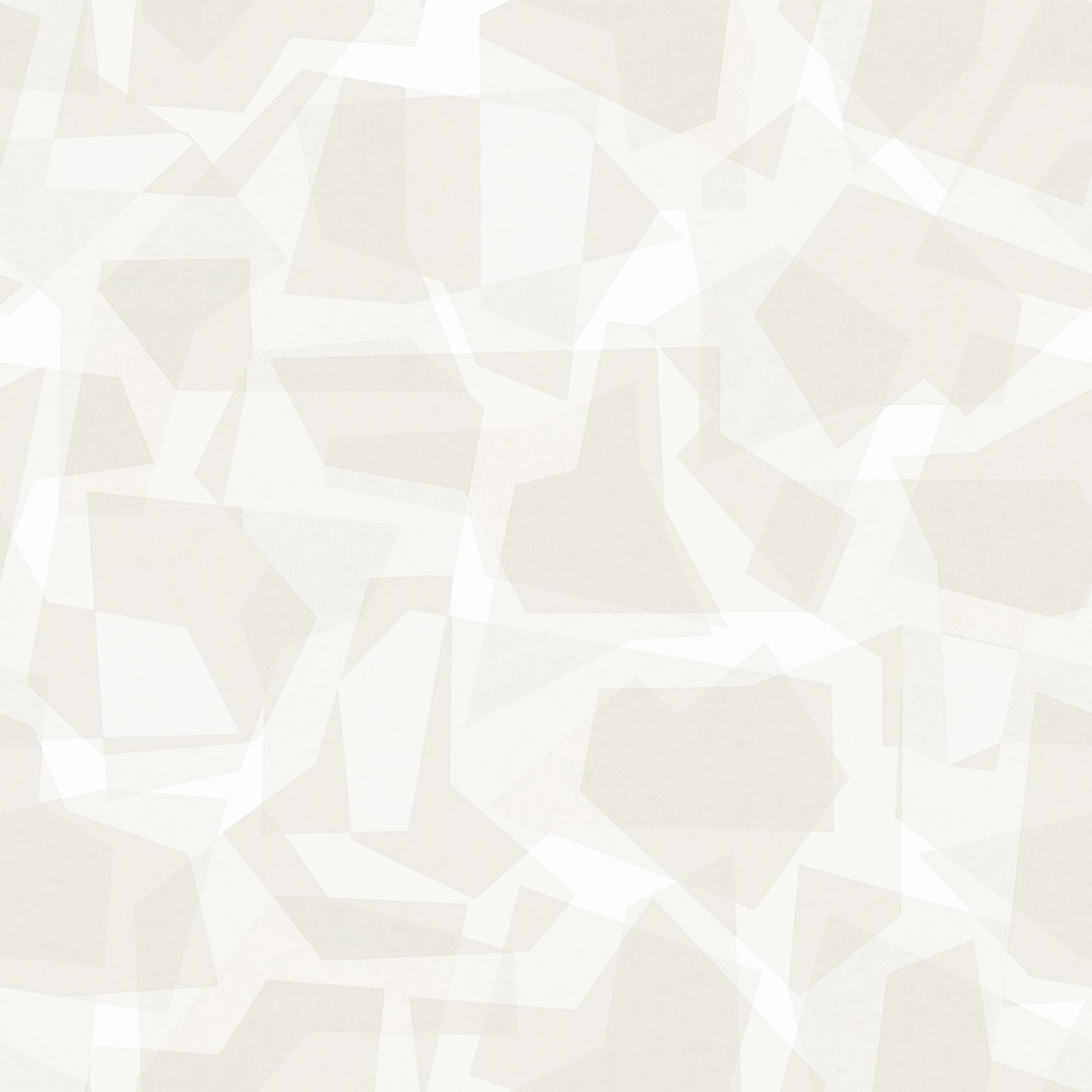 Camoflage tapet med geometriskt mönster i vit. Från kollektionen Elements. Nonwoven-material med rak passning.