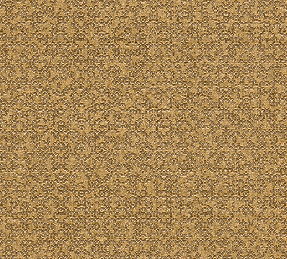 Said - Marrakesch strukturtapet i brun metallic tapet med orientaliskt mönster i brun. Från kollektionen metropolitan stories 2. Nonwoven-material med rak passning. Passar i vardagsrum och matsal.