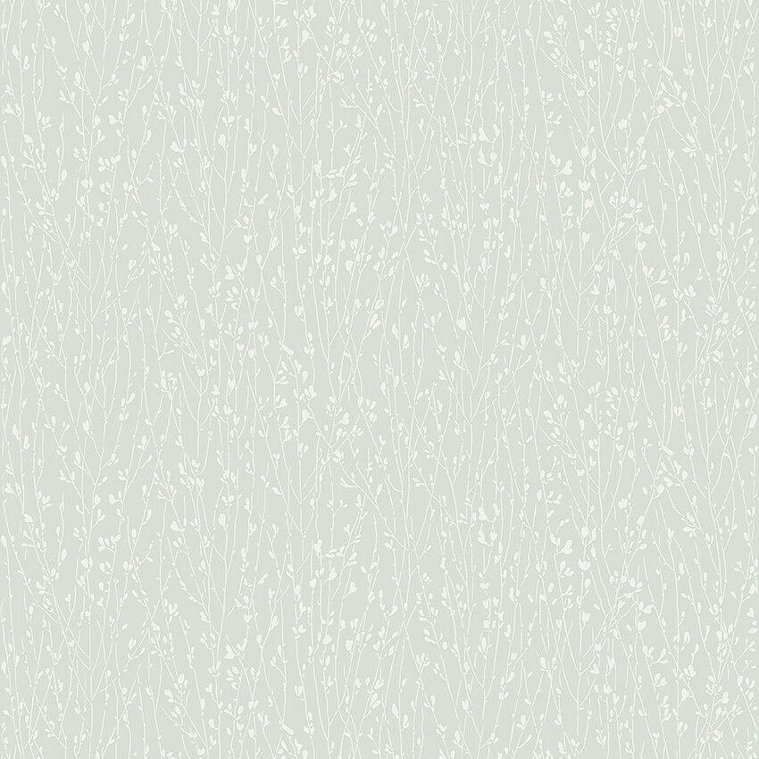 Elias 38731, tapet tapet med botaniskt mönster i grön. Från kollektionen Borosan Hem. Nonwoven-material.