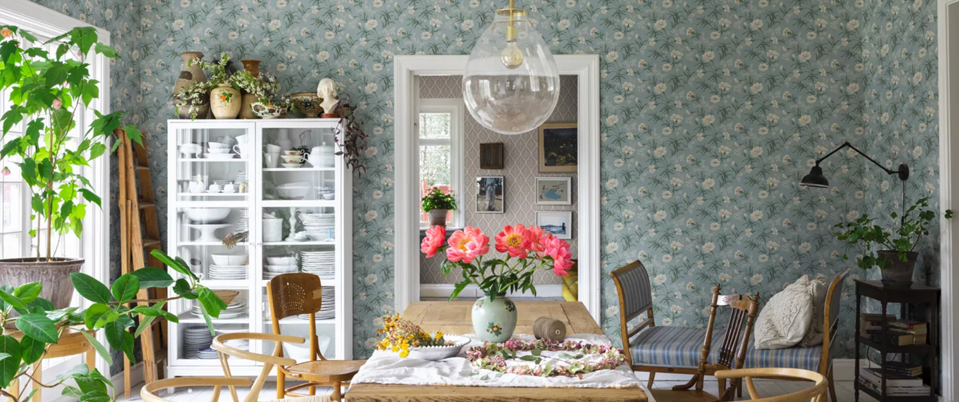 Kollektion Löfstad från Sandberg tapeter 