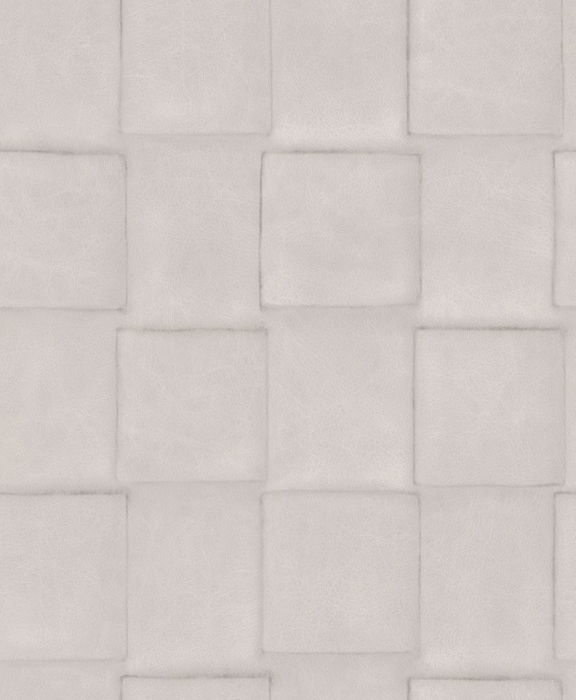 Inspire tapet med textilimitation mönster i vit. Från kollektionen Inspire. Nonwoven-material med förskjuten passning.