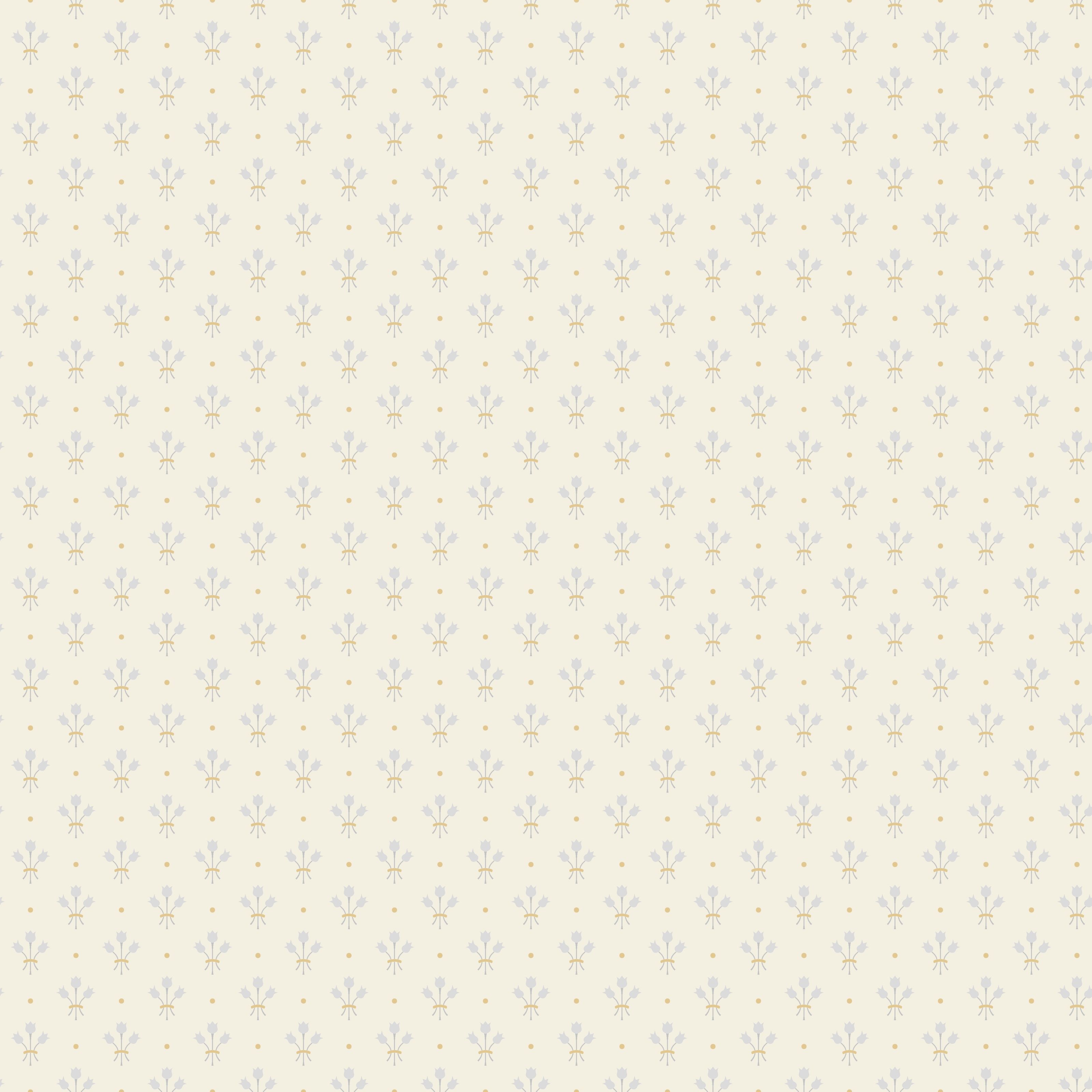 Lilja, ljusgul tapet från Midbec med blommigt mönster i gul. Från kollektionen Apelviken. Nonwoven-material med rak passning.