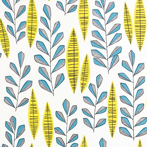 Garden City tapet med botaniskt mönster i vit. Från kollektionen signature. Nonwoven-material med rak passning.