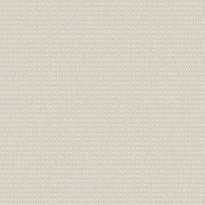 Willowherb tapet med trellis mönster i grå. Från kollektionen Woodland. Nonwoven-material med rak passning.