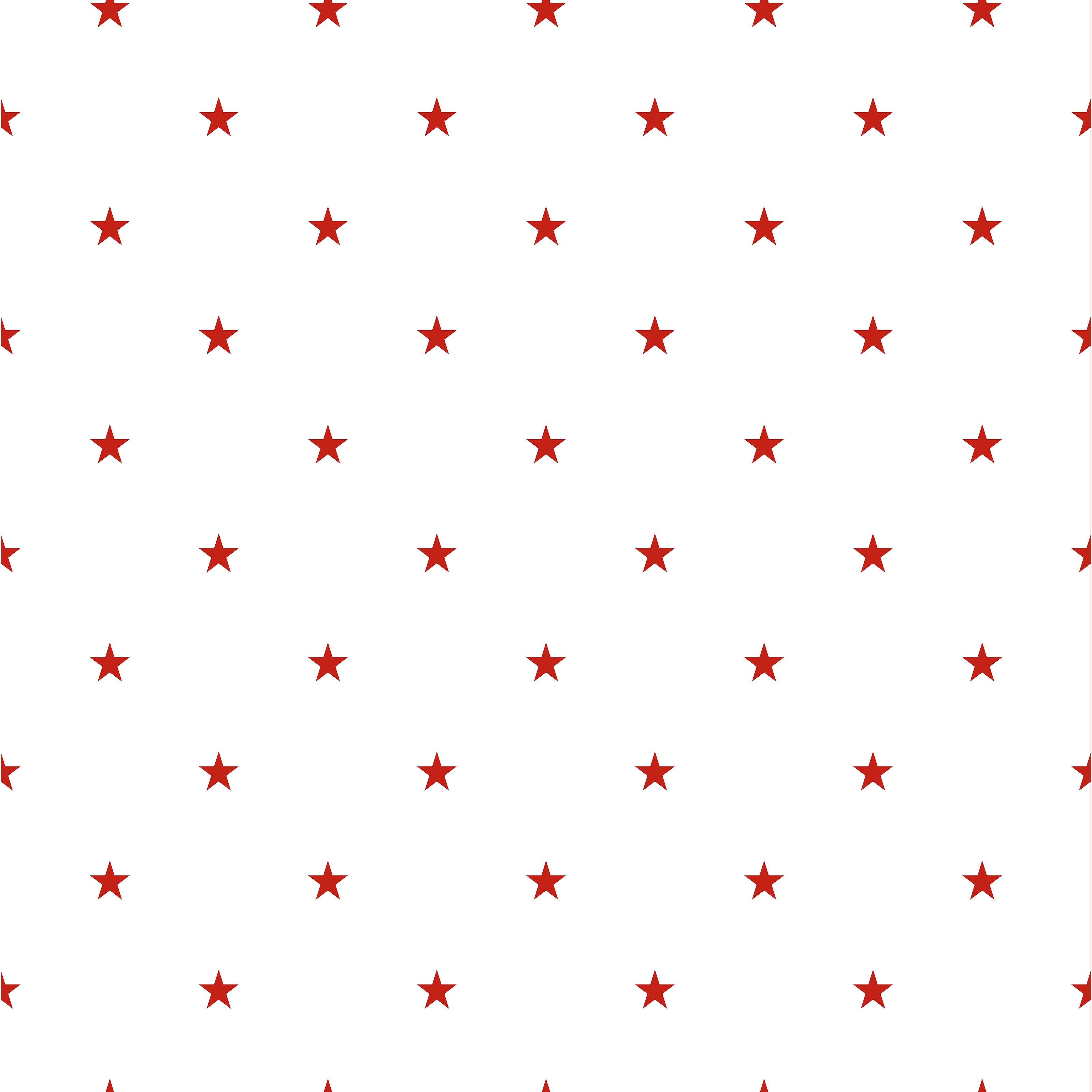 Star, röd tapet från duro med geometriskt mönster i röd. Från kollektionen Duro 1900. Nonwoven-material med rak mönsterpassning.